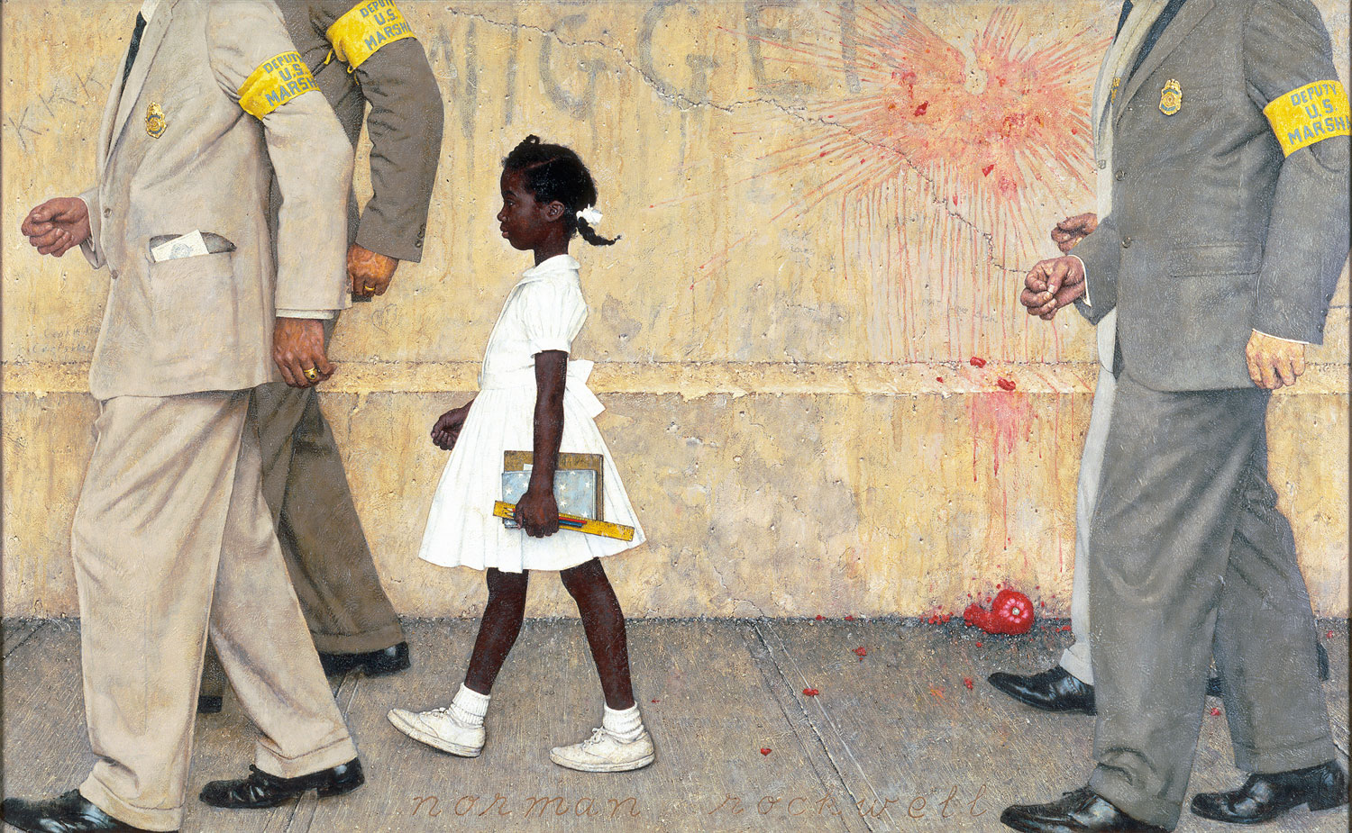 The Problem We All Live With, by Norman Rockwell